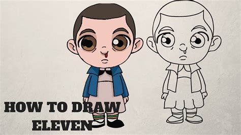 How To Draw Eleven Stranger Things Step By Step