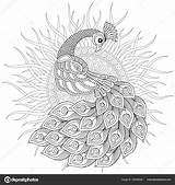 Zentangle Antistress sketch template