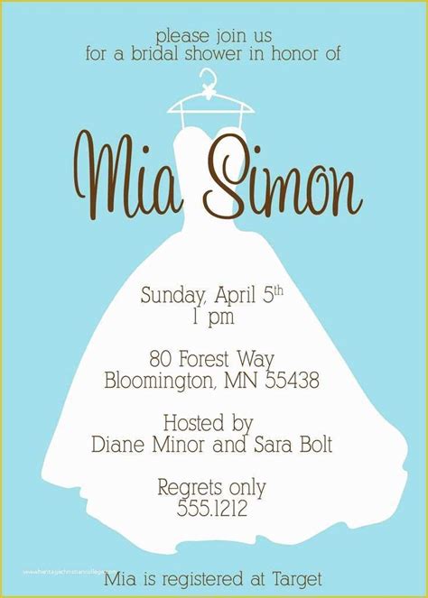 free bridal shower invitation templates of 25 best ideas about bridal