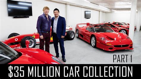 ferrari collector david lees million car collection part  youtube