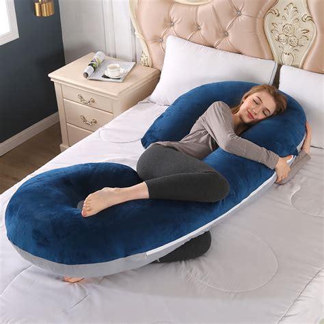 C Shaped Pregnancy Pillow Full Body Maternity Pillow