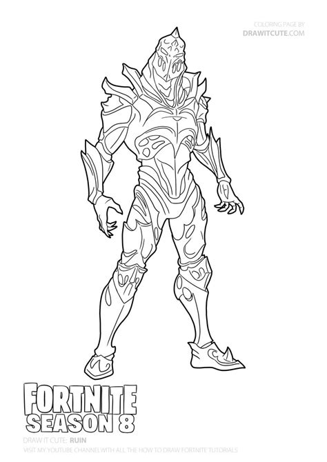 fortnite season  coloring pages   season