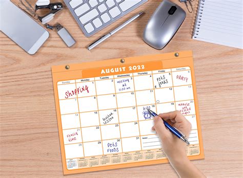 academic year  months student calendar planner
