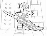 Ninjago Coloring Pages Lego Jay Printable Print Size sketch template