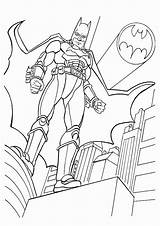 Coloring Batman Pages Printable Comments sketch template