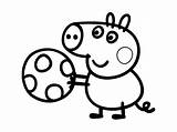 Pig Coloring Pages George Peppa Kids Print Pigs Para Colorear Colouring Printable Coloriage Da Colorare Clipart Cliparts Colorir Kleurplaat Sheet sketch template