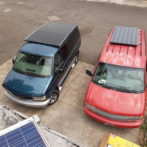 how to choose solar panels for van