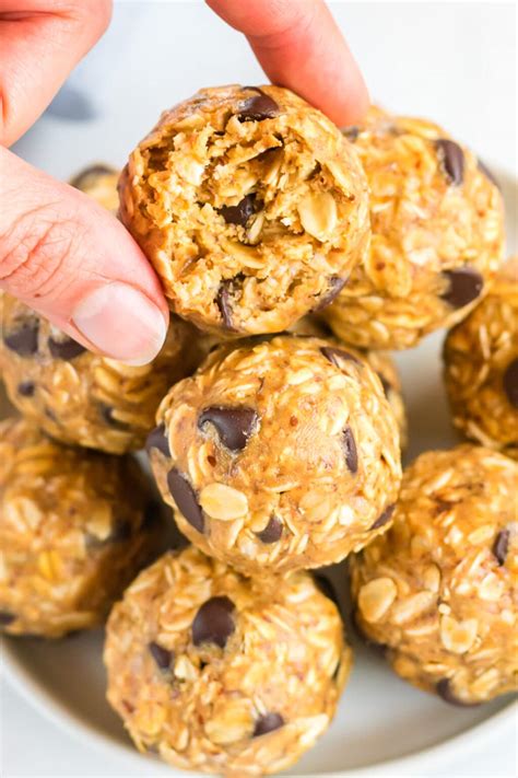 ingredient  bake energy balls healthy satisfying snack recipe