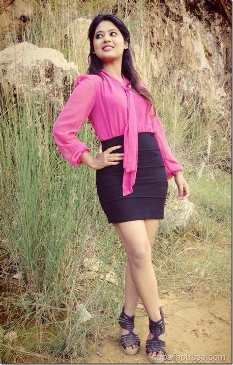 Keki Adhikari In Miniskirt Photos Nepali Actress