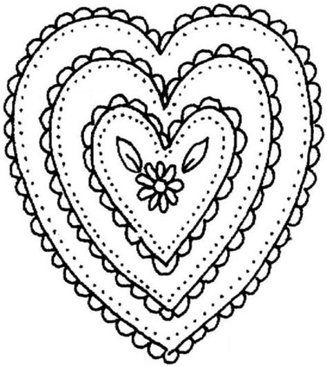 heart mosaic coloring pages heart coloring pages pattern coloring
