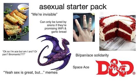 Asexual Starter Pack R Starterpacks Starter Packs Know Your Meme