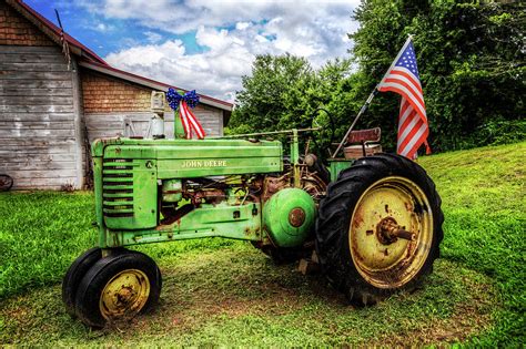 american tractor photograph  debra  dave vanderlaan fine art america