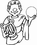 Coloring Sphere Ancient Egypt Man Wecoloringpage Getcolorings sketch template
