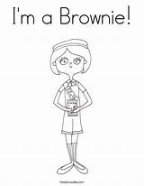 Brownie Scout Twistynoodle sketch template