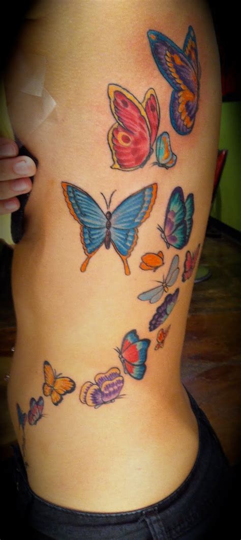 Feminine Butterfly Tattoos Idea Butterfly Tattoo Meaning Butterfly