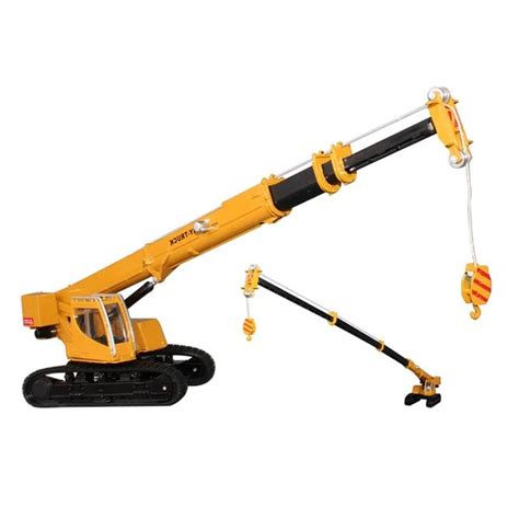 buy  high simulation alloy crawler crane truck toy