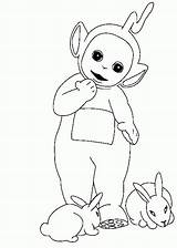 Teletubbies Coloring Pages Kids Printable sketch template