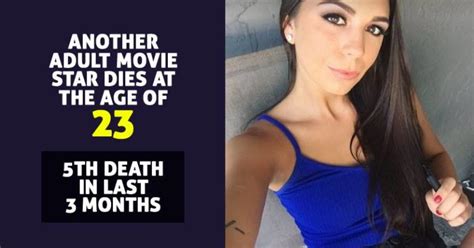 Dark Side Of Adult Industry 23 Yr Old Actress Olivia Lua Becomes 5th