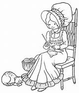 Coloring Holly Hobbie Hobbies Pages Hobby 색칠 Getcolorings Embroidery Popular 보드 선택 sketch template