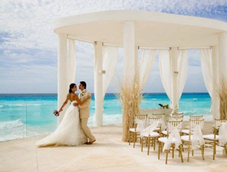 le blanc spa resort  cancun dream destination wedding beach