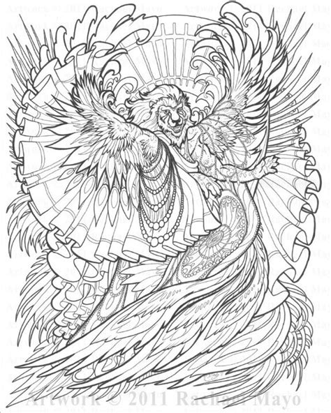 images  angel coloring pages  pinterest legends angel