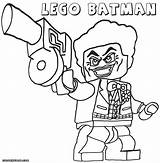 Coloring Lego Pages Joker Batman Print Comments sketch template
