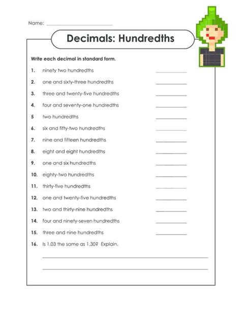 decimals in the standard form kidspressmagazinecom standard form