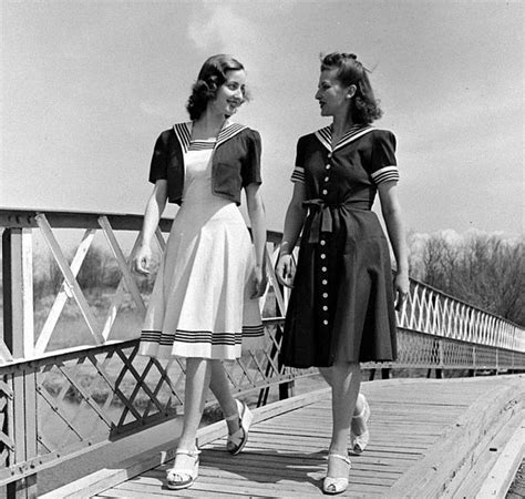 1940s Fashions 1940s Fashion Nautical Fashion Forties
