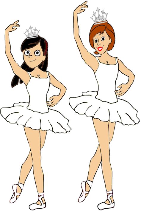 Helen And Violet Parr As Ballerinas By Darthraner83 On