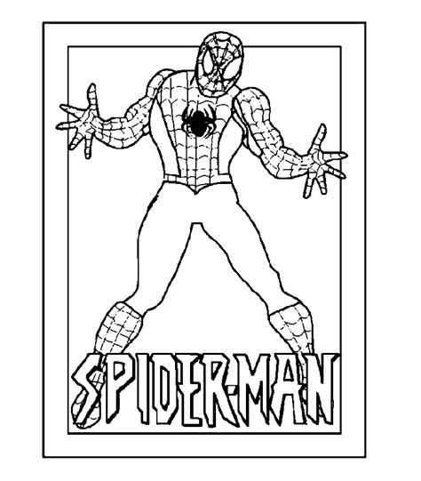 printable spiderman coloring pages coloring home