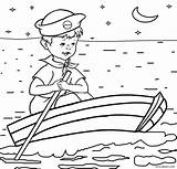 Boat Coloring Pages Fishing Boats Printable Rowboat Speed Kids Color Ship Cargo Print Cool2bkids Getcolorings Colorin Template sketch template