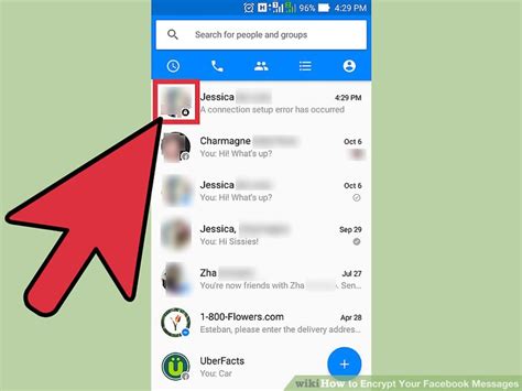 how to encrypt your facebook messages 11 steps with pictures