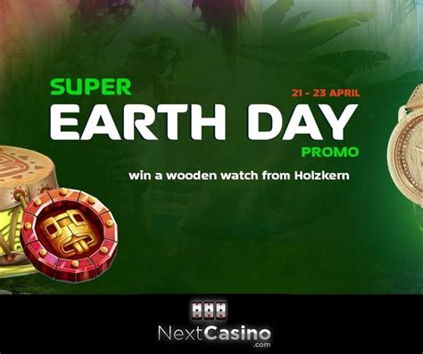 earth day promo   casino lucksterscom