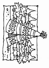 Teepee Coloring Pages Popular Colouring Library Clipart sketch template