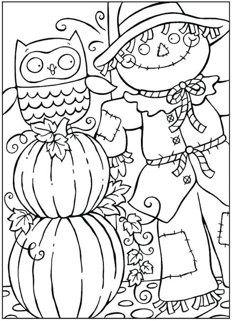 printable fall coloring pages  ideas  kill  time