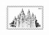 Colorare Francobollo Postzegel Briefmarke Malvorlage Timbre Sello Disegni Ausmalbilder Scarica Schulbilder Educolor Grote Große Téléchargez sketch template