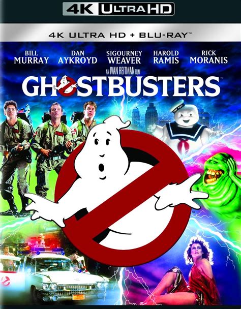 ghostbusters 4k ultrahd blu ray columbia 1984 sony home entertainment