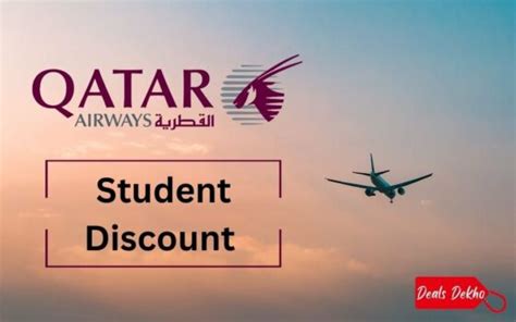 qatar airways student discount nov  upto