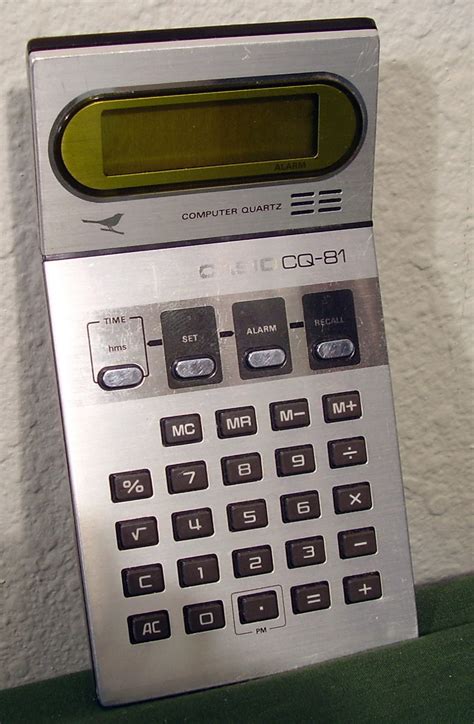 casio cq  vintage calculator vintage calculators