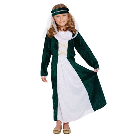 dress  child medieval maiden costume  children   years large