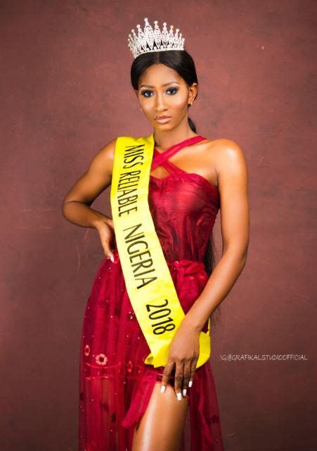 miss reliable nigeria 2018 shares scintillating photos my celebrity and i