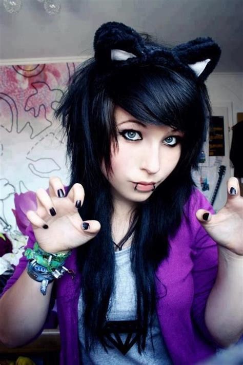 xxjustscenestuffxx cute emo girls scene hair emo hair