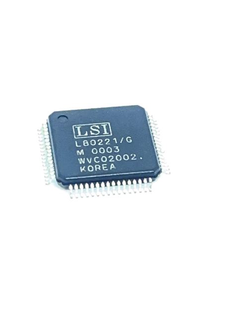 circuito integrado smd qfp  lbg lg lsi gold news eletronica ltda