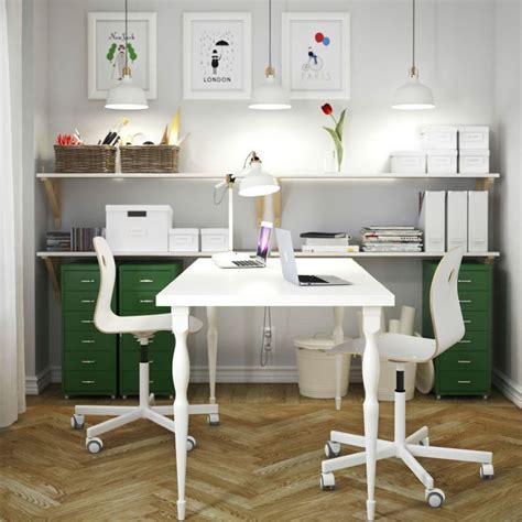 shaped desk ikea home office modern  desks black  shaped white