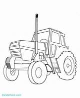 Tractor Coloring Pages Popular Gif sketch template