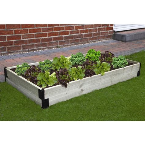 bosmere raised garden bed connection kit   home depot