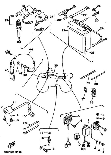 yamaha timberwolf  wiring diagram