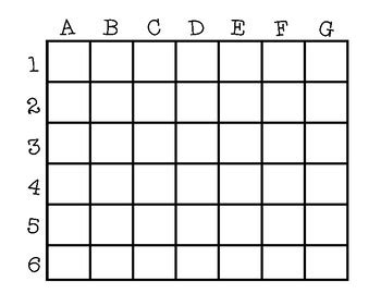 blank map grid  teaching   louisiana twist tpt
