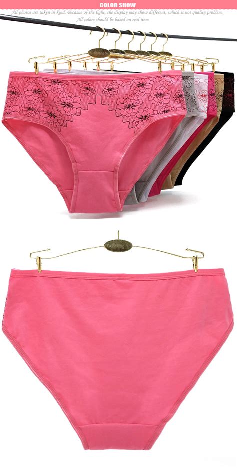 yun meng ni underwear soft cotton mature lady big size panties buy