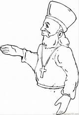 Priest Coloring Printable Pages Religions Other Getdrawings Getcolorings sketch template